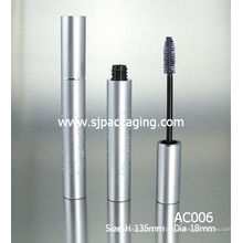 empty luxury matte aluminium mascara container